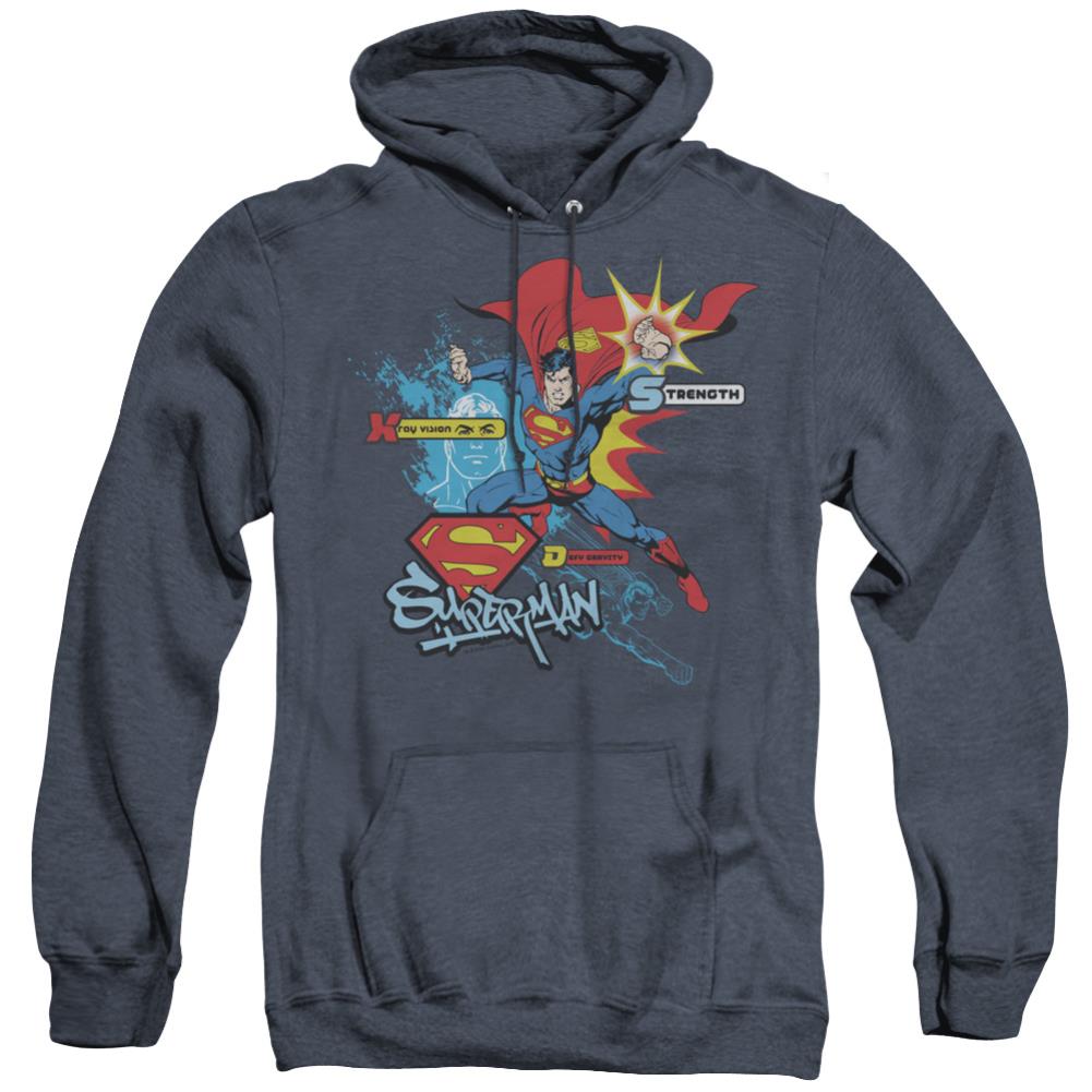 Superman Abilities Men's Pull-Over Hoodie