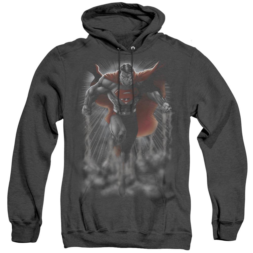 Superman Above The Clouds Men's Pull-Over Hoodie