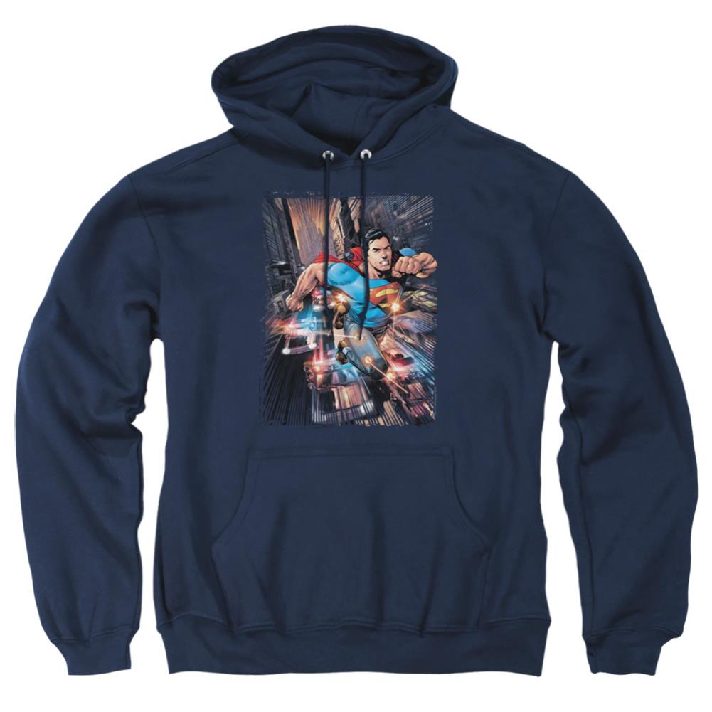 Superman Action Comics #1 Men's Pull-Over 75 25 Poly Hoodie