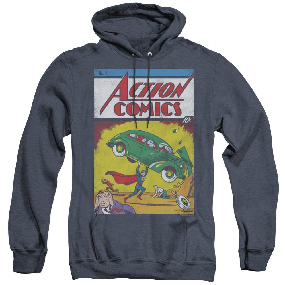 Superman Action No. 1 Men's Pull-Over Hoodie