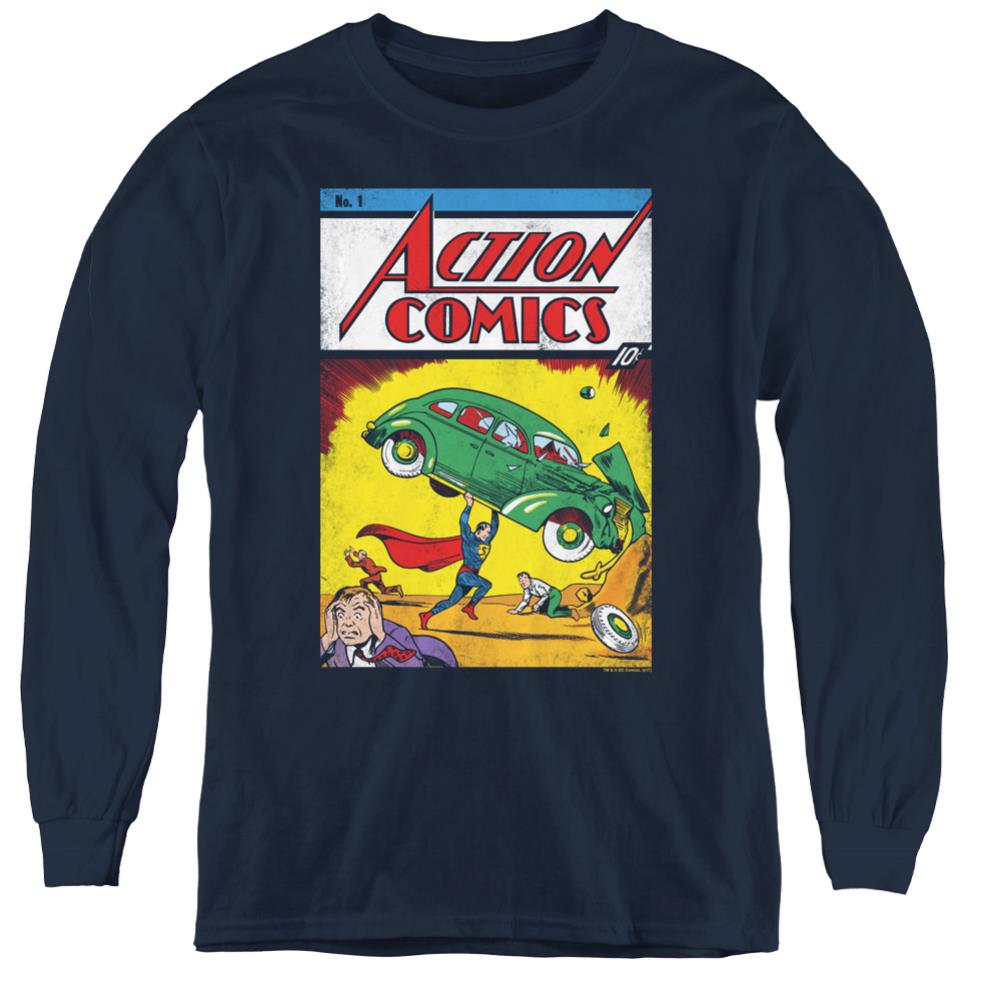 Superman Action No. 1 Youth LS T