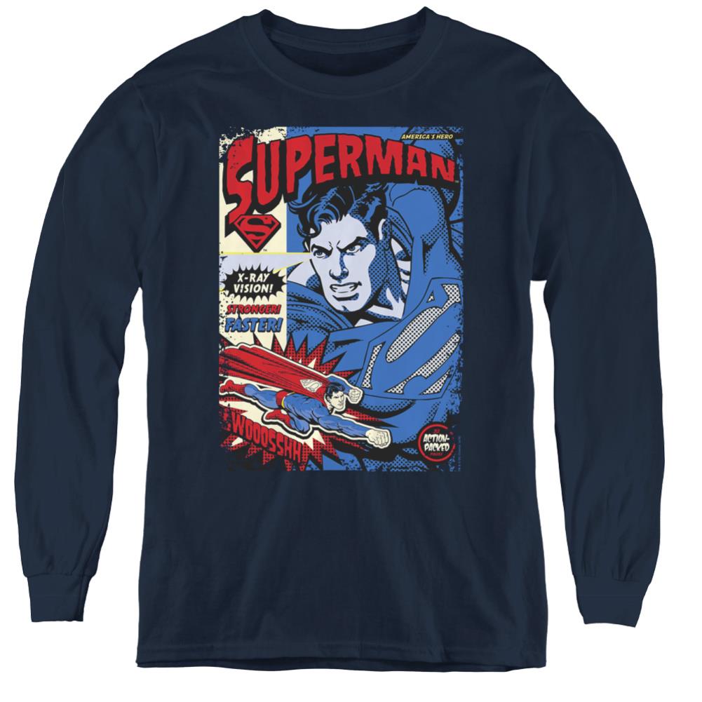 Superman Action Packed Youth LS T