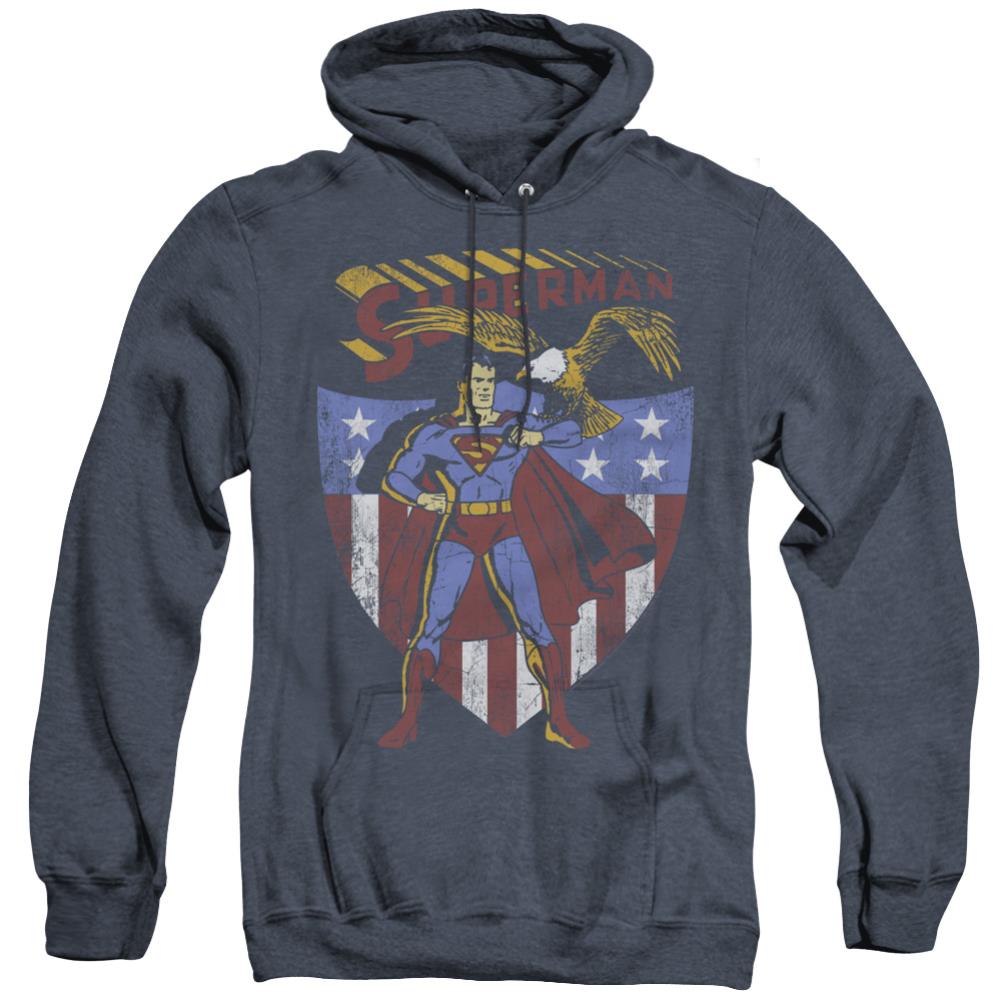 Superman All American Men's Pull-Over Hoodie
