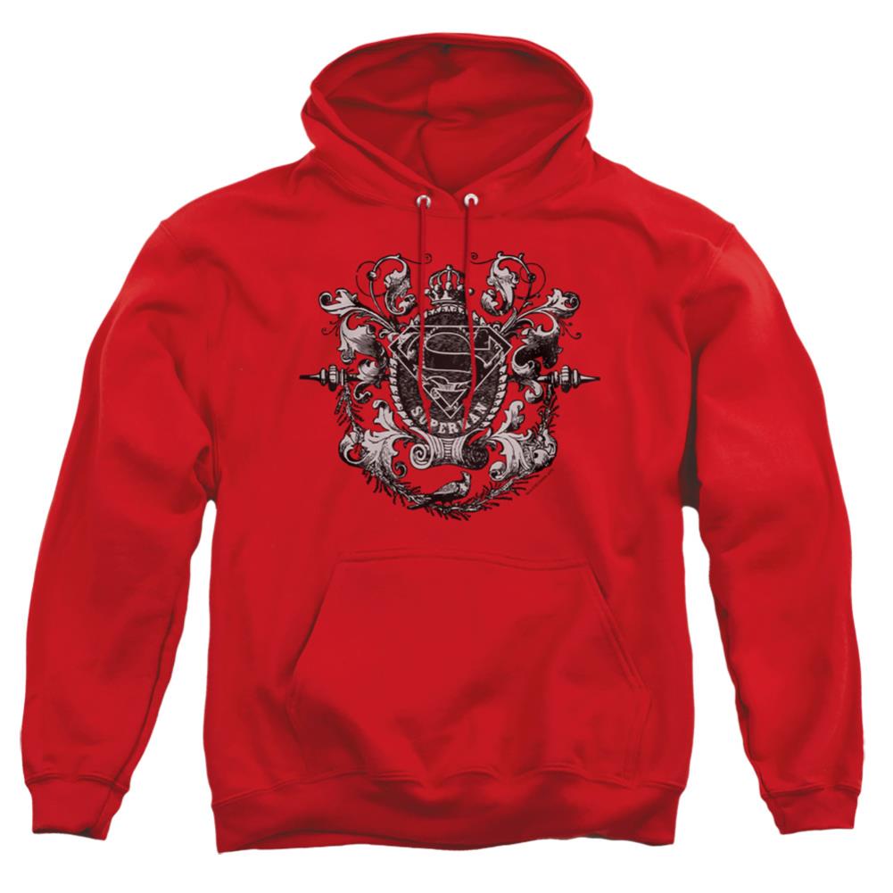 Superman All Hail Superman Men's Pull-Over 75 25 Poly Hoodie