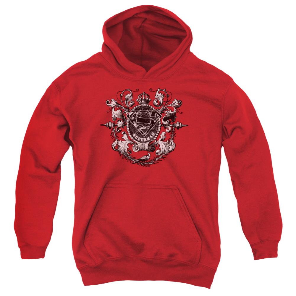 Superman All Hail Superman Youth Cotton Poly Pull-Over Hoodie