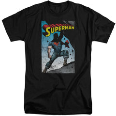 Superman Alternate Men's 18/1 Tall Cotton SS T