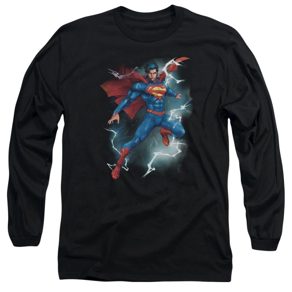 Superman Annual #1 Cover Men's 18/1 Cotton LS T