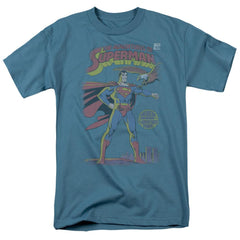Superman Aofm #424 Cover Men's 18/1 Cotton SS T