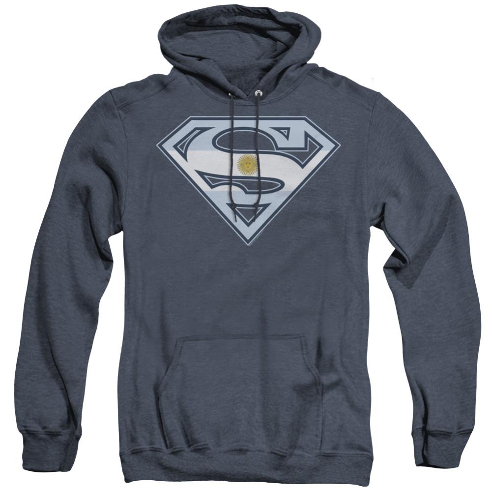 Superman Argentinian Shield Men's Pull-Over Hoodie