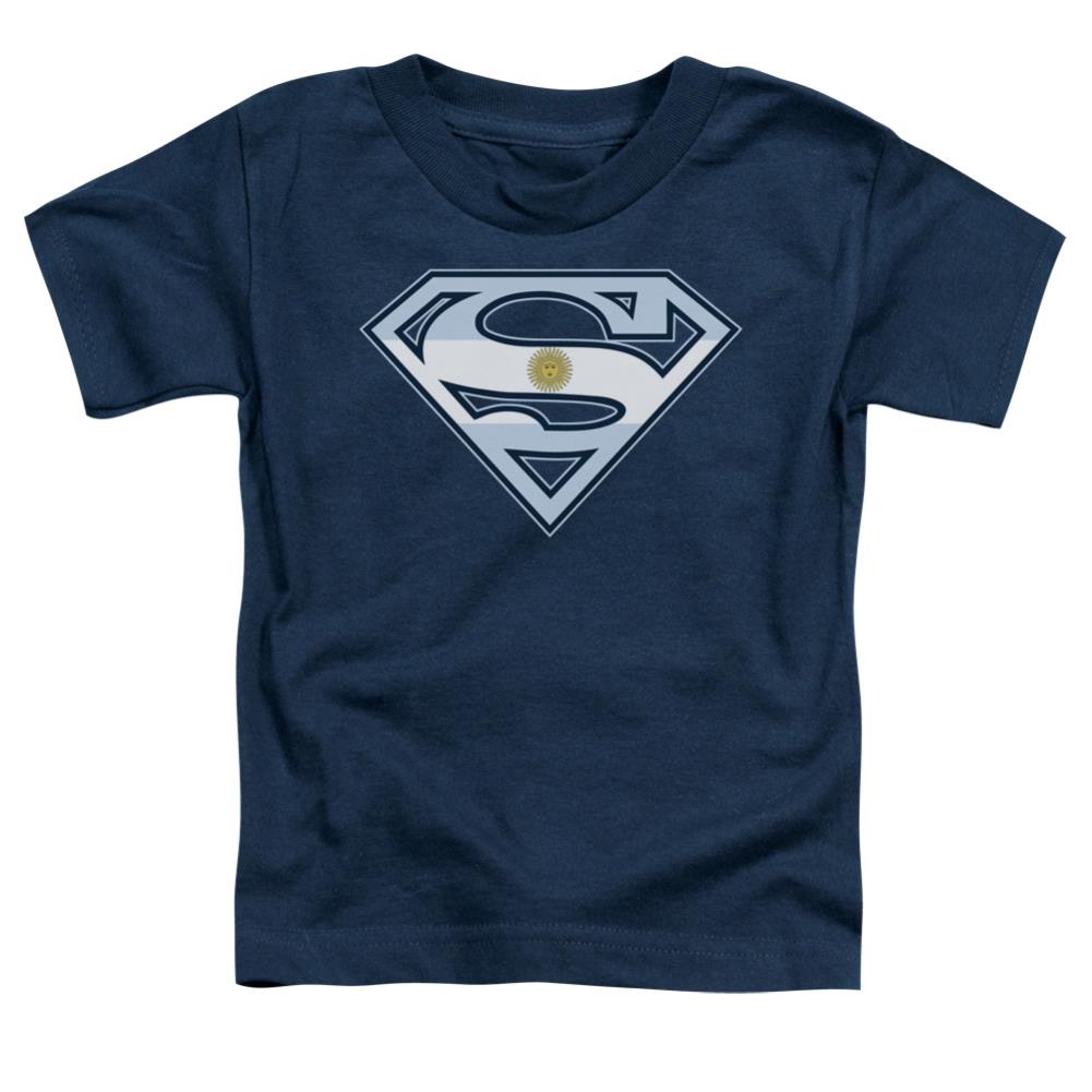 Superman Argentinian Shield Toddler 18/1 Cotton SS T
