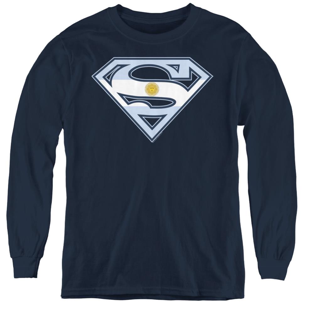 Superman Argentinian Shield Youth LS T