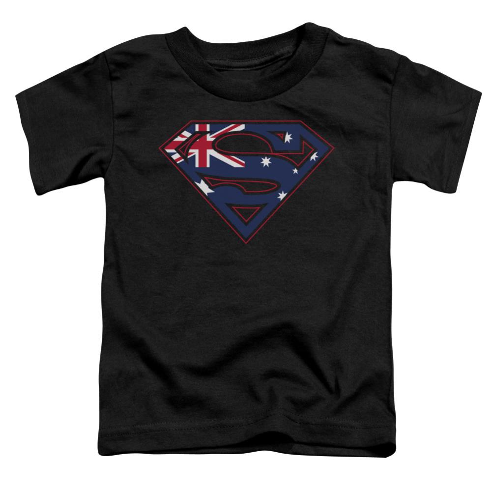 Superman Australian Shield Toddler 18/1 Cotton SS T
