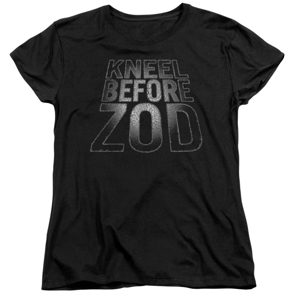 Superman Before Zod Women's 18/1 Cotton SS T