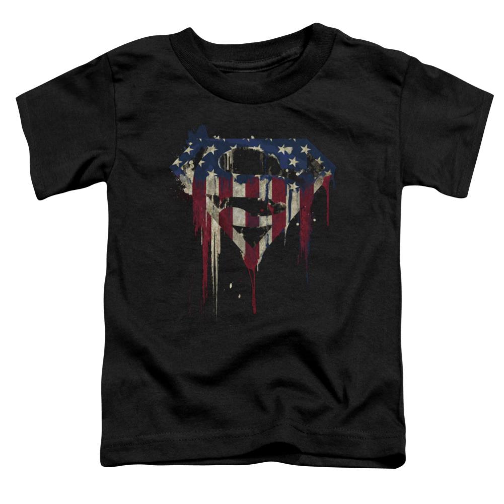 Superman Bleeding Shield Toddler 18/1 Cotton SS T