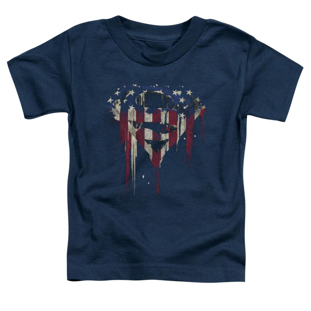 Superman Bleeding Shield Toddler 18/1 Cotton SS T