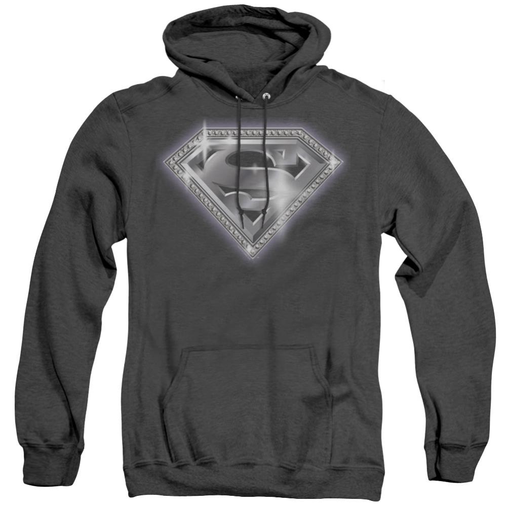 Superman Bling Shield Men's Pull-Over Hoodie