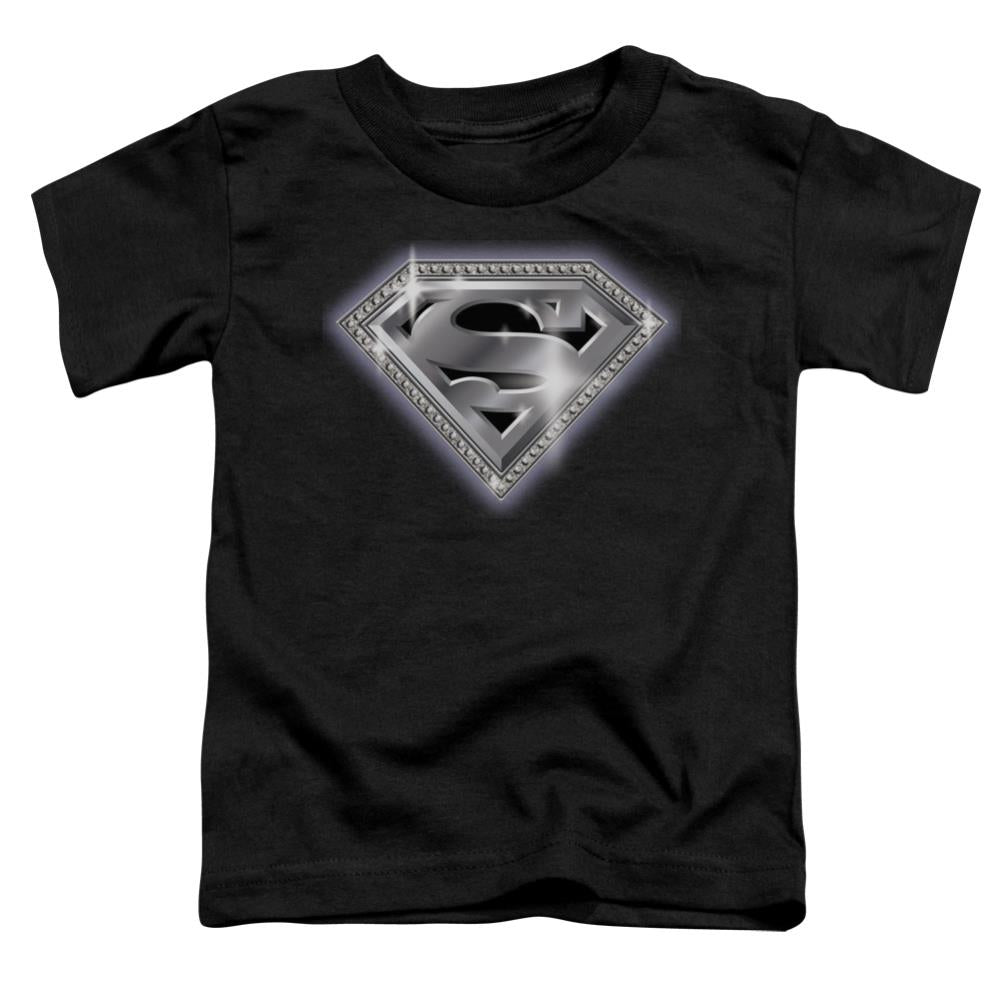 Superman Bling Shield Toddler 18/1 Cotton SS T