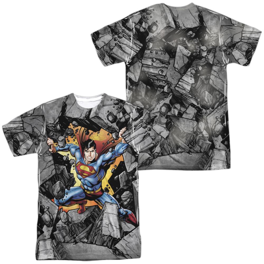 Superman Break On Through Men's Regular Fit Polyester SS T