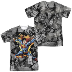 Superman Break On Through Men's Regular Fit Polyester SS T