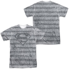 Superman Breaking Chains All Over Men's Regular Fit Polyester SS T
