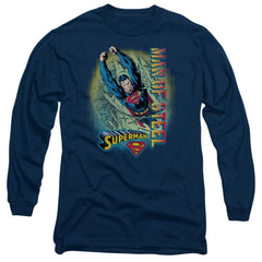 Superman Breakthrough Men's 18/1 Cotton LS T
