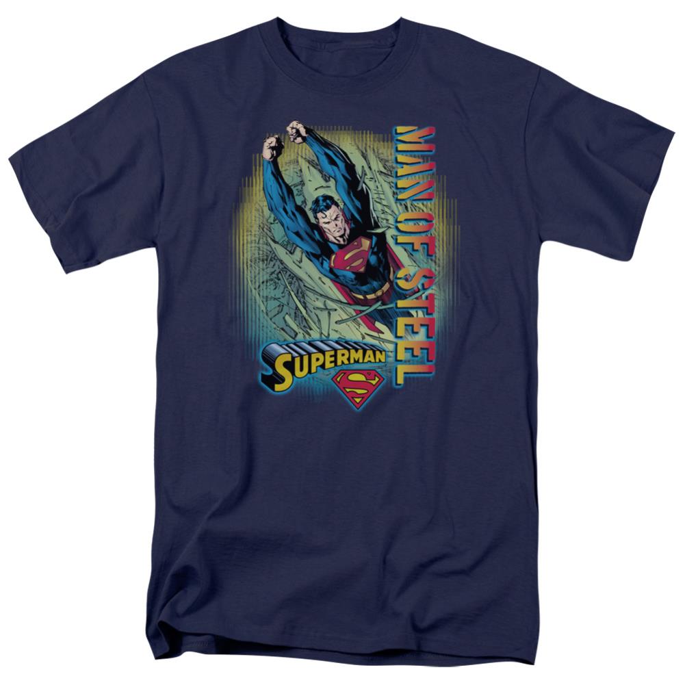 Superman Breakthrough Men's 18/1 Cotton SS T