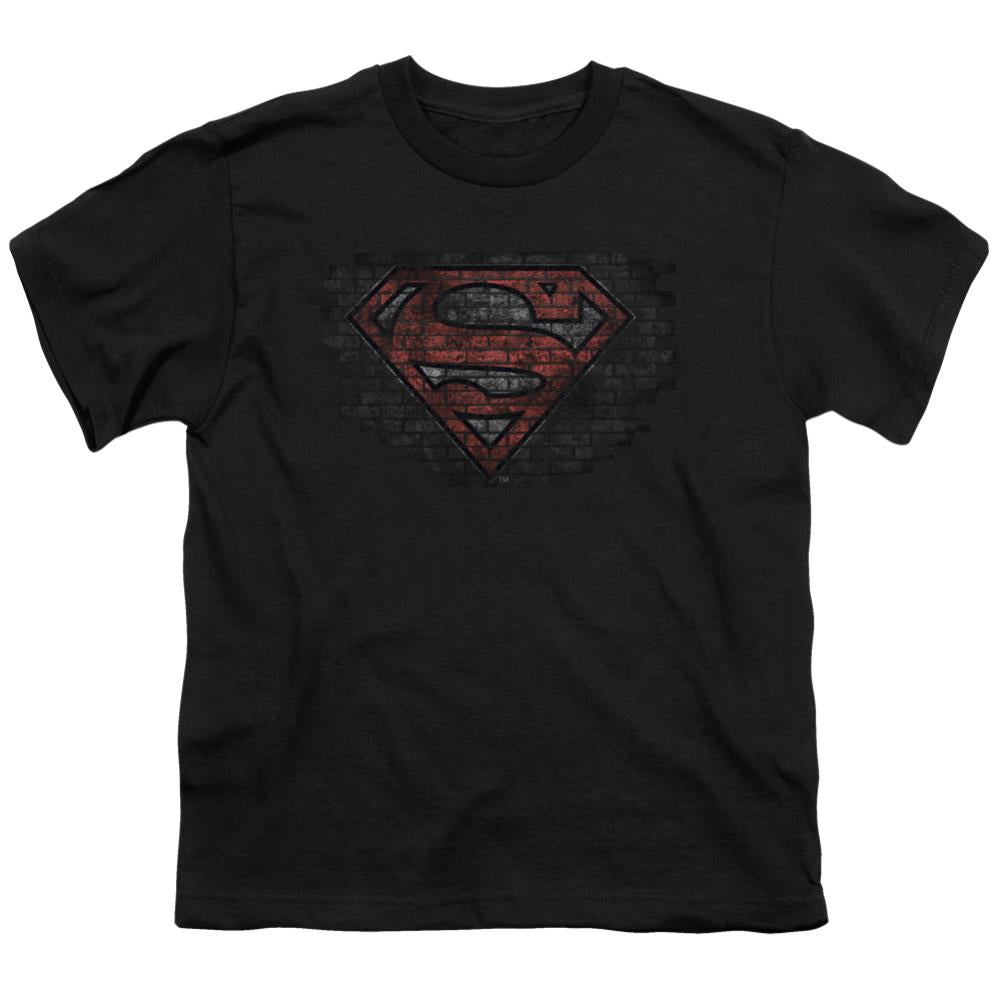 Superman Brick S Youth 18/1 100% Cotton SS T