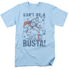 Superman Busta Men's 18/1 Cotton SS T
