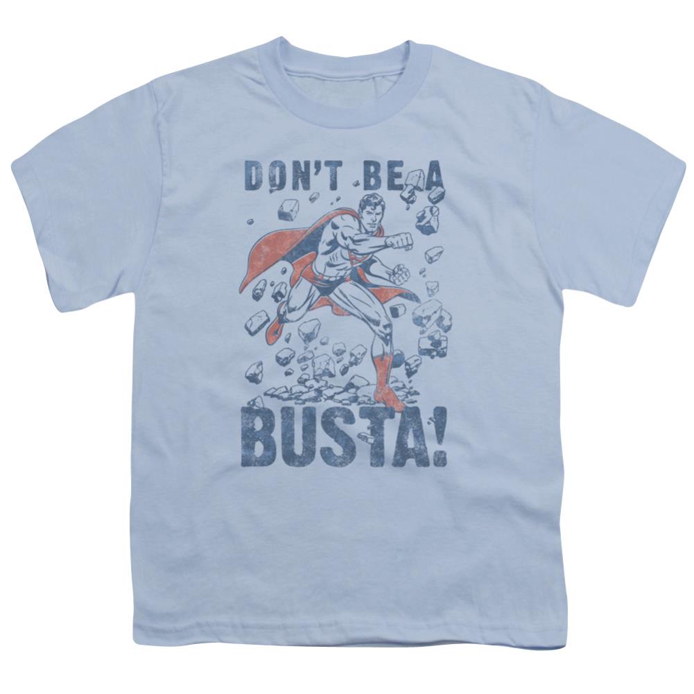 Superman Busta Youth 18/1 100% Cotton SS T