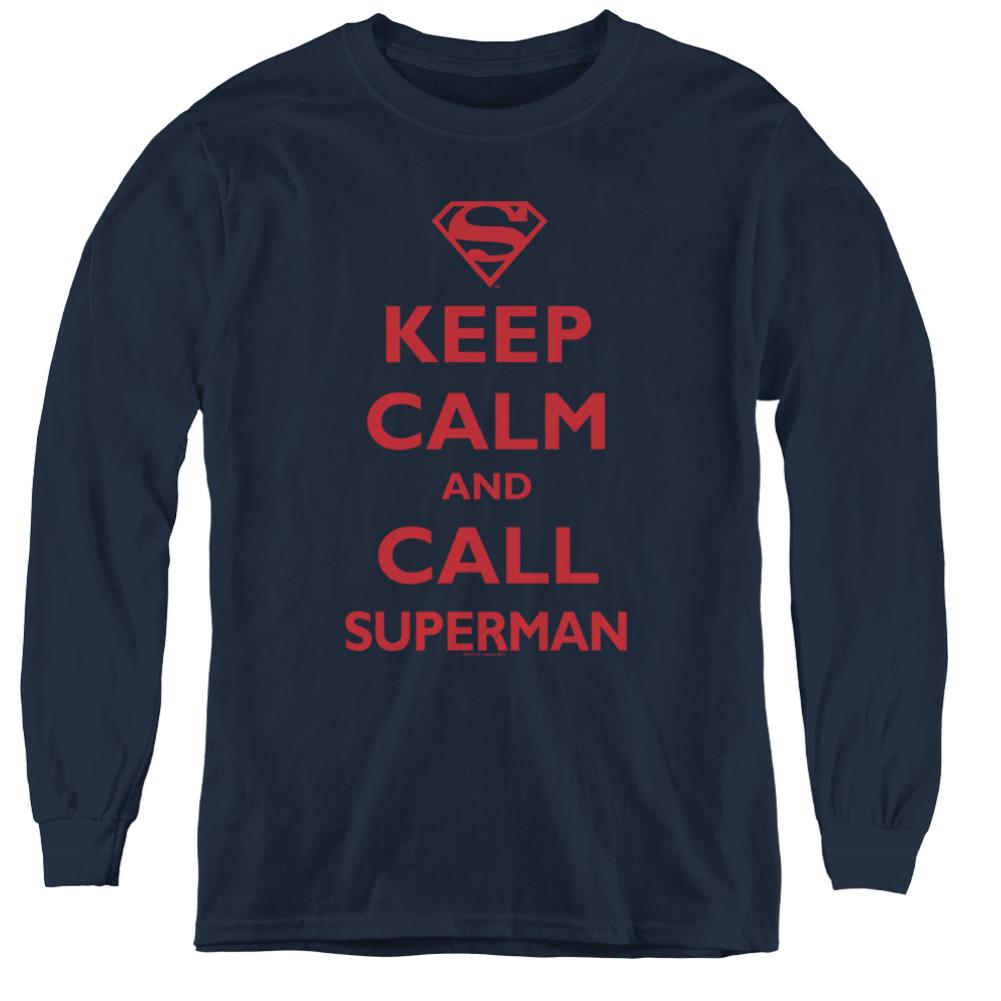 Superman Call Superman Youth LS T