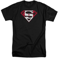 Superman Canadian Shield Men's 18/1 Tall Cotton SS T