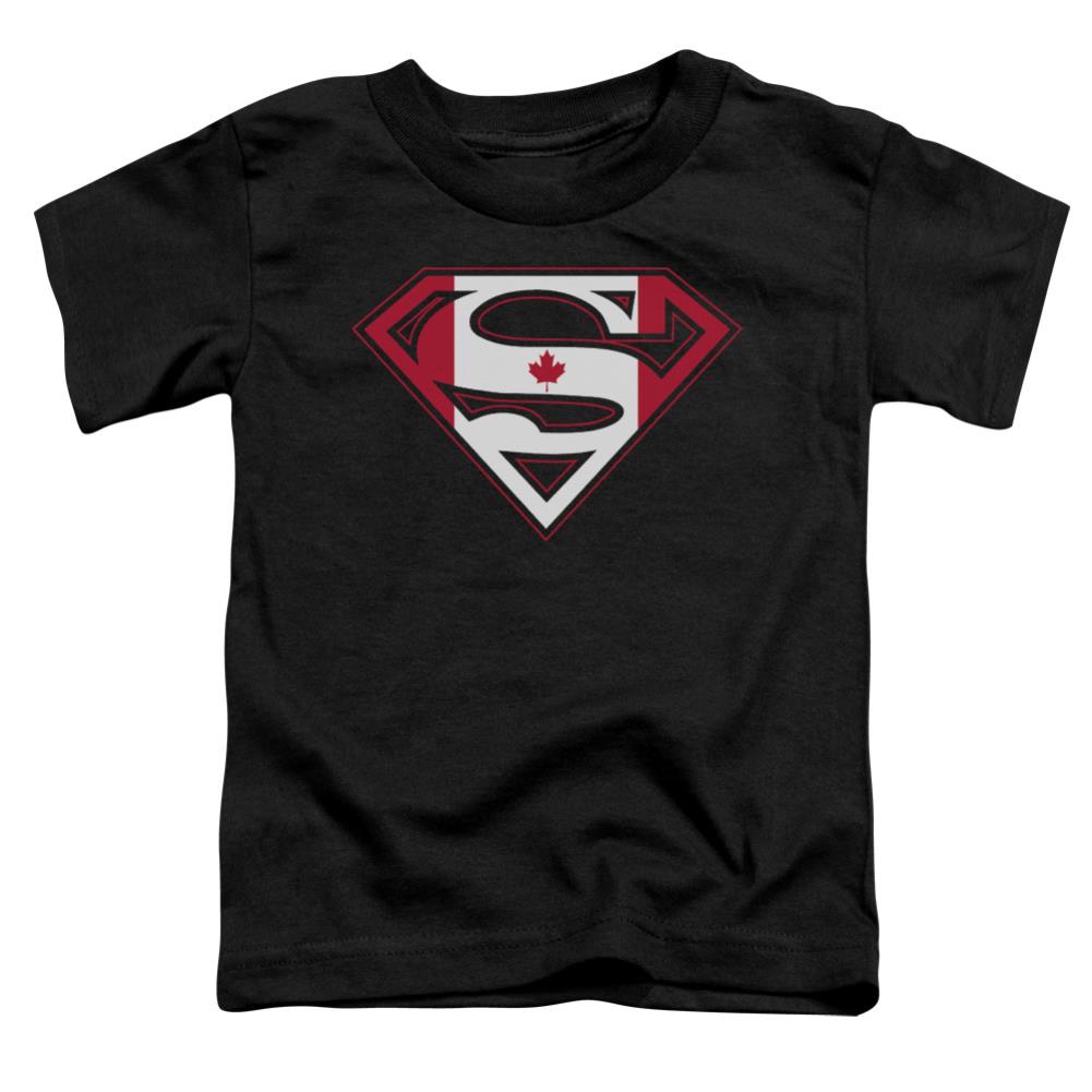 Superman Canadian Shield Toddler 18/1 Cotton SS T