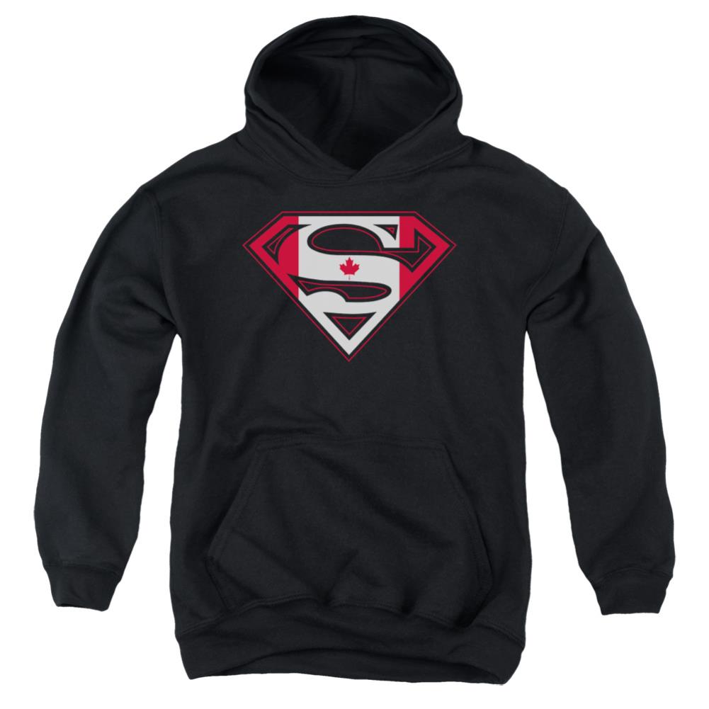 Superman Canadian Shield Youth Cotton Poly Pull-Over Hoodie