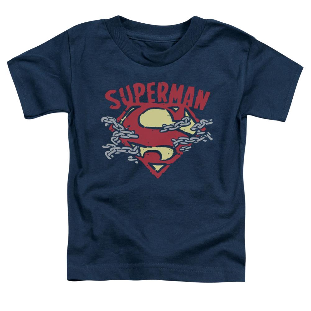Superman Chain Breaking Toddler 18/1 Cotton SS T