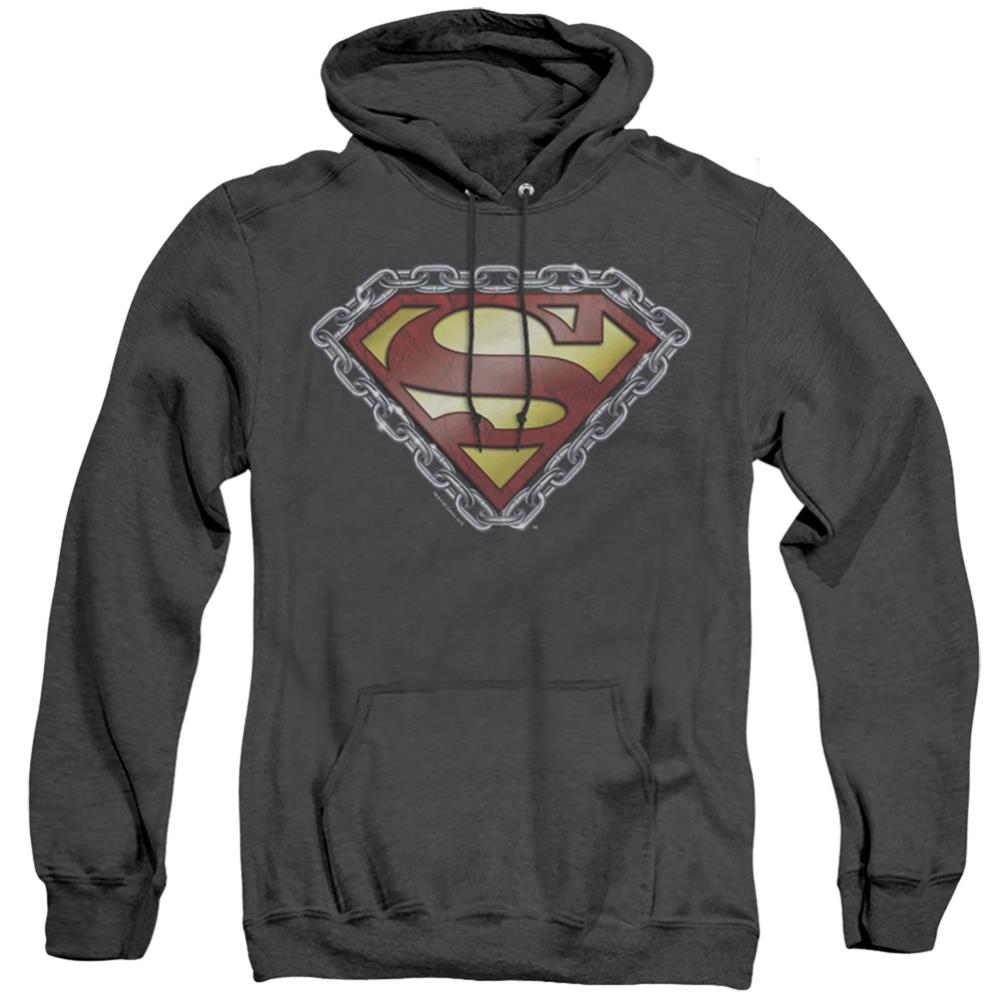 Superman Chained Shield Men's Pull-Over Hoodie
