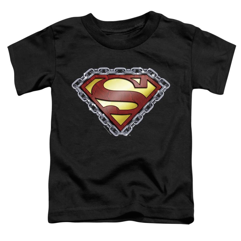 Superman Chained Shield Toddler 18/1 Cotton SS T