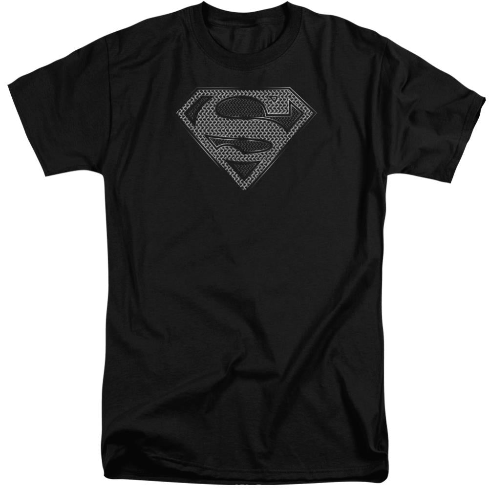 Superman Chainmail Men's 18/1 Tall Cotton SS T