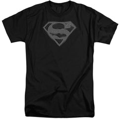 Superman Chainmail Men's 18/1 Tall Cotton SS T