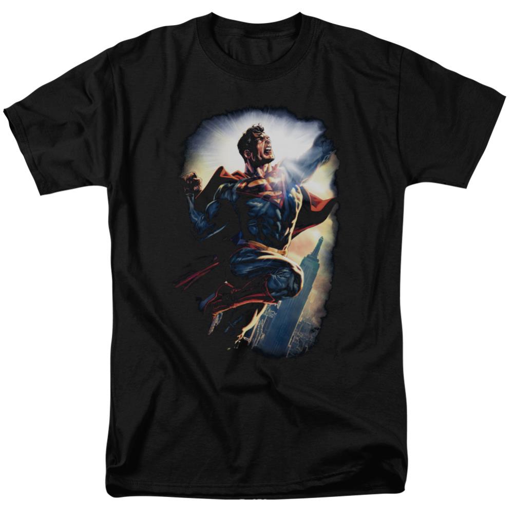 Superman Ck Superstar Men's 18/1 Cotton SS T