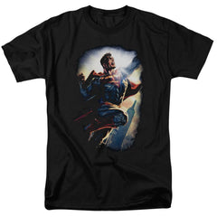 Superman Ck Superstar Men's 18/1 Cotton SS T