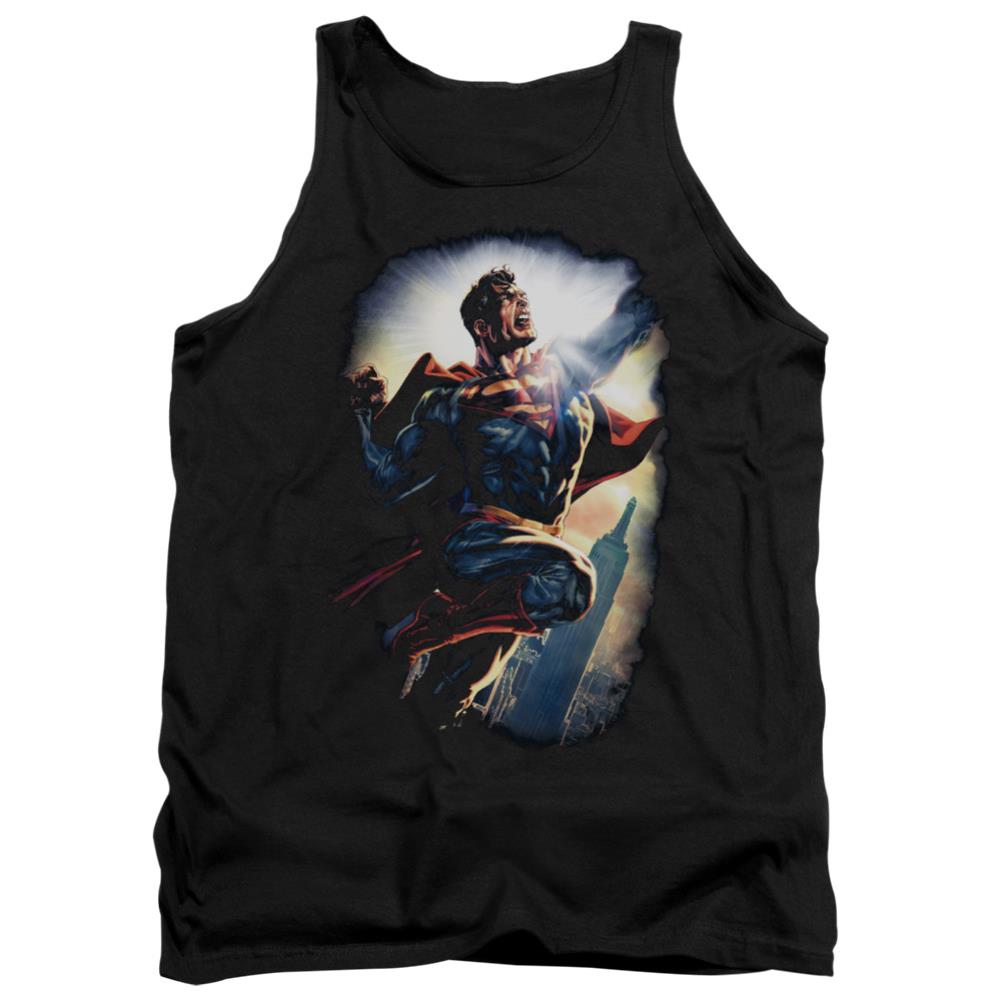 Superman Ck Superstar Men's 18/1 Cotton Tank Top
