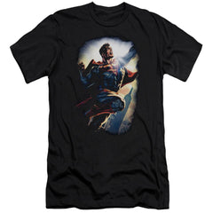 Superman Ck Superstar Men's Ultra-Soft 30/1 Cotton Slim SS T