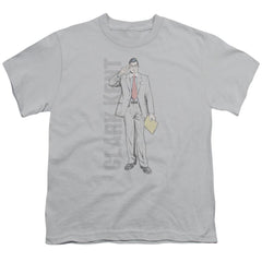 Superman Clark Kent Youth 18/1 100% Cotton SS T