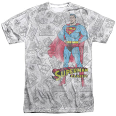 Superman Classic Men's Regular Fit Polyester SS T