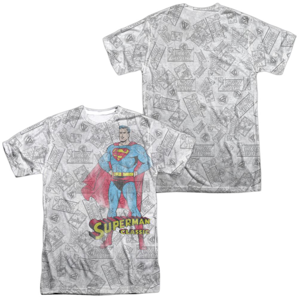 Superman Classic Men's Regular Fit Polyester SS T