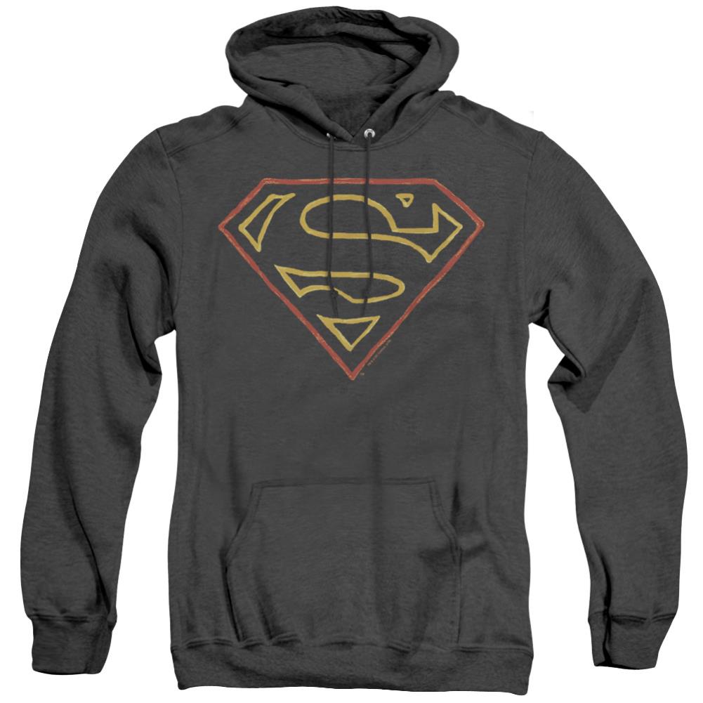 Superman Colored Shield Men's Pull-Over Hoodie