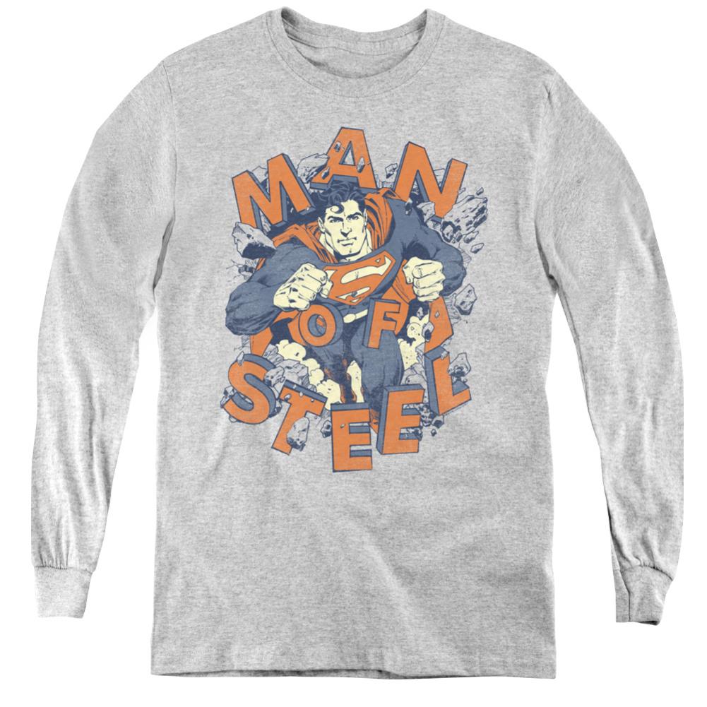 Superman Coming Through Youth LS T