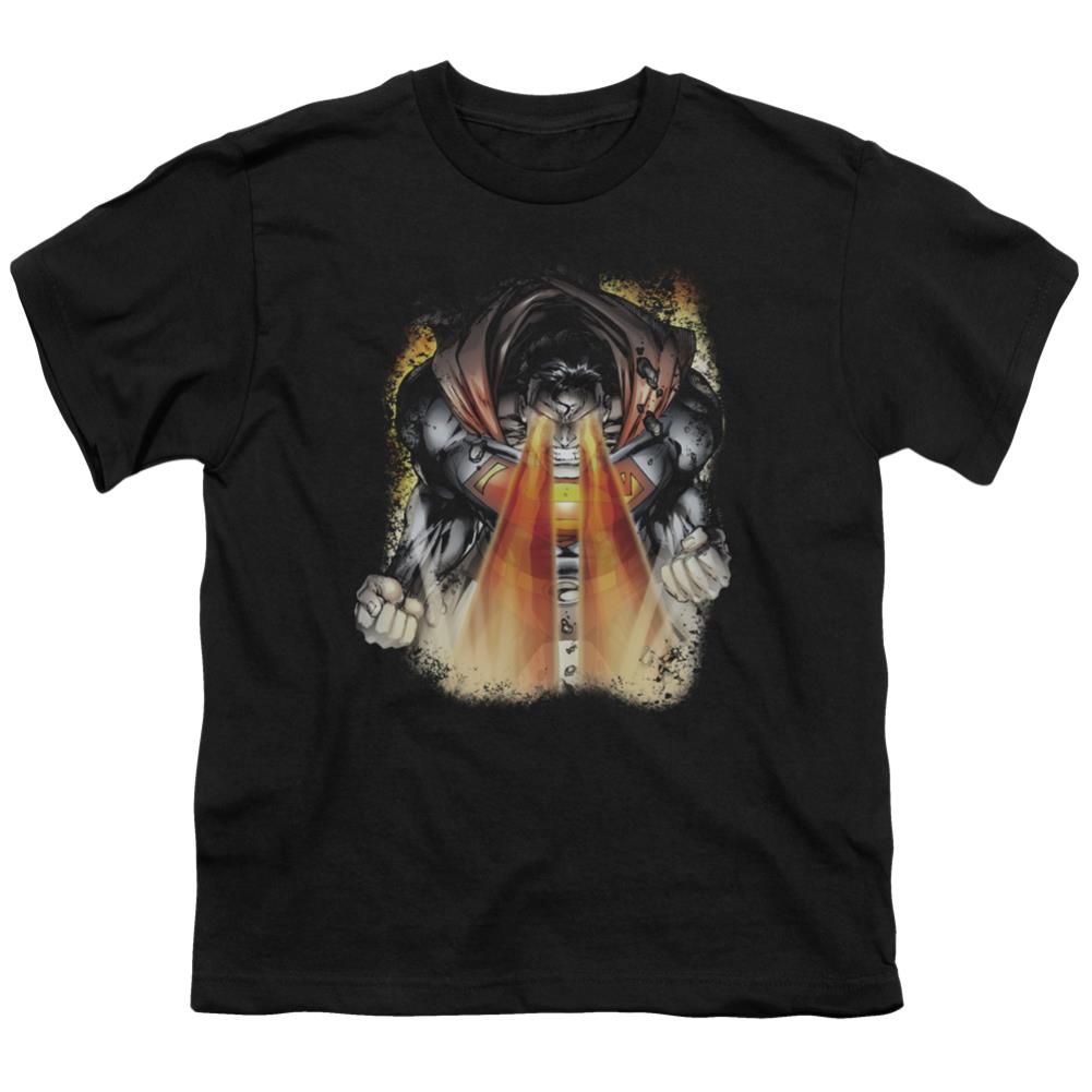 Superman Cover 218 Youth 18/1 100% Cotton SS T