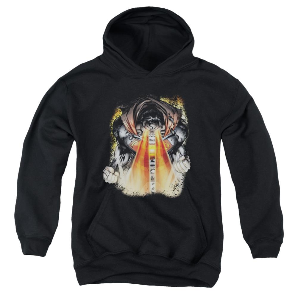 Superman Cover 218 Youth Cotton Poly Pull-Over Hoodie