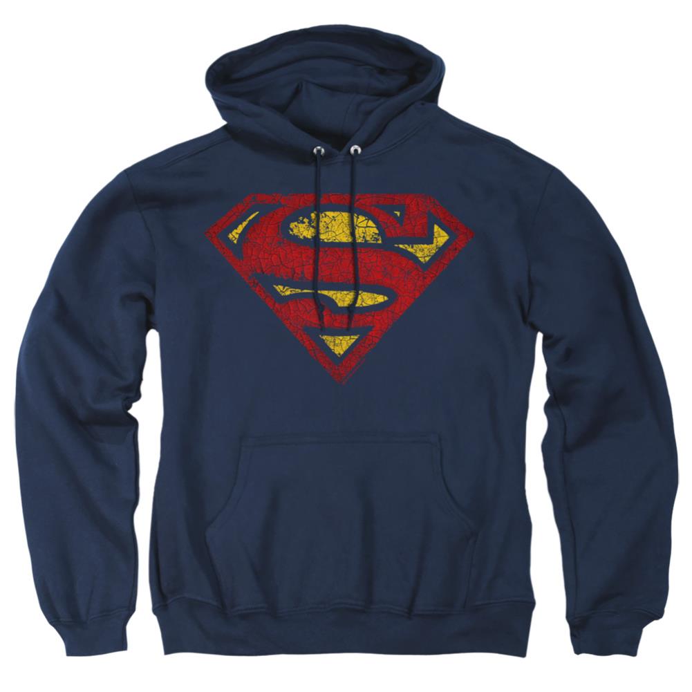 Superman Crackle S Men's Pull-Over 75 25 Poly Hoodie